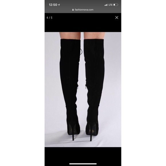 SOLD**** Brand New Fashion Nova Lexi Boot Size 5.5 - Picture 3 of 7